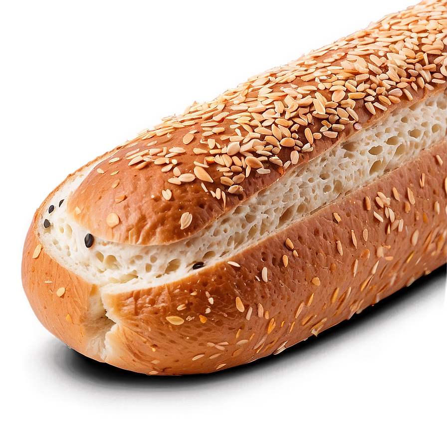 Baguette With Sesame Seeds Png 05252024