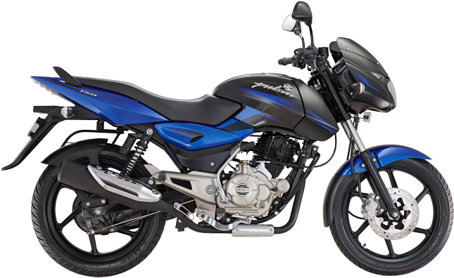 Bajaj Pulsar Motorcycle Blueand Black