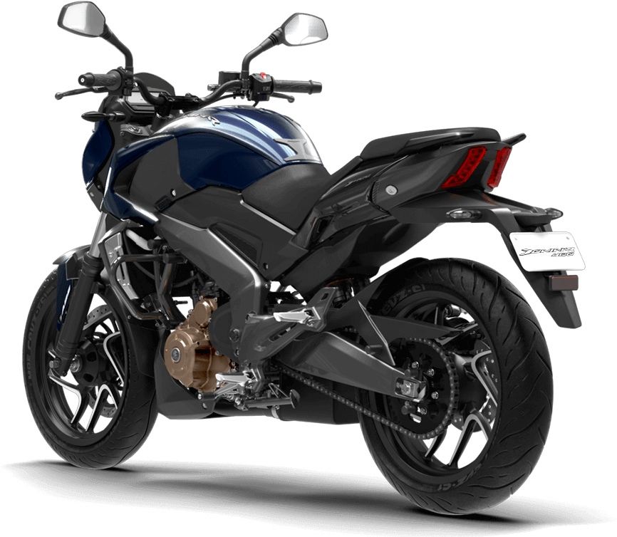 Bajaj Pulsar Motorcycle Studio Shot