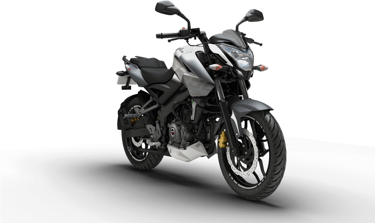 Bajaj Pulsar Motorcycle Studio Shot