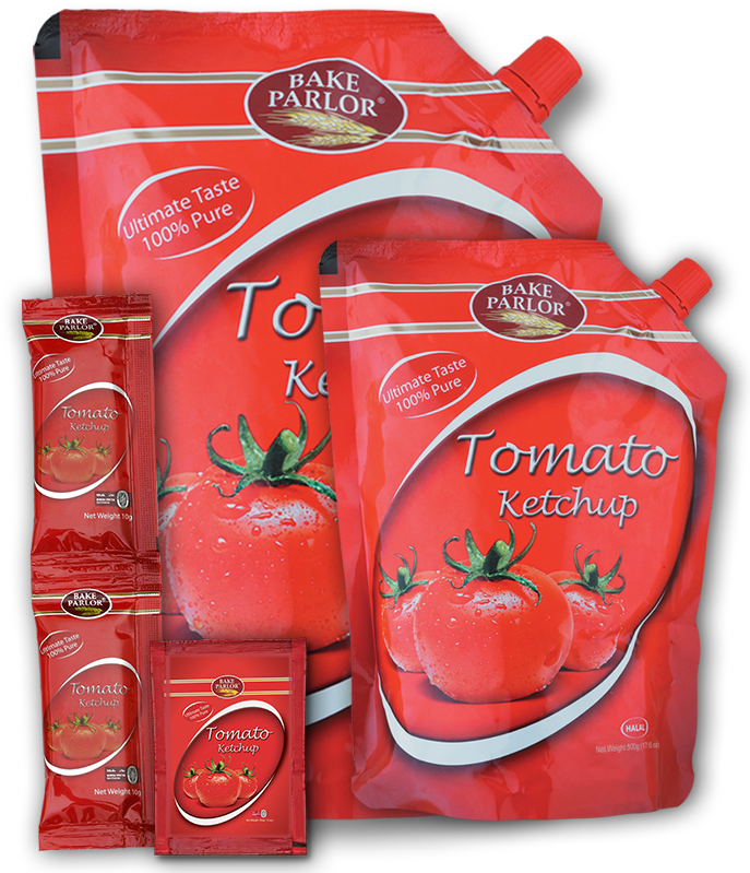 Bake Parlor Tomato Ketchup Packages