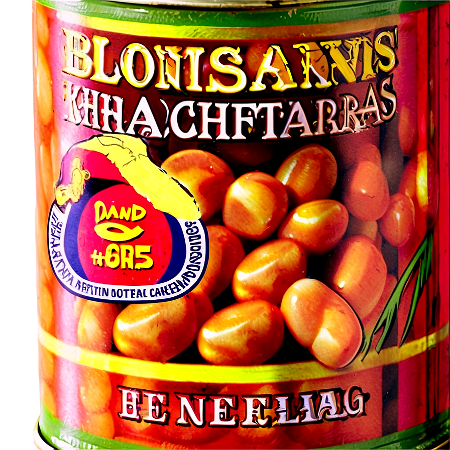 Baked Beans Can Png 06212024