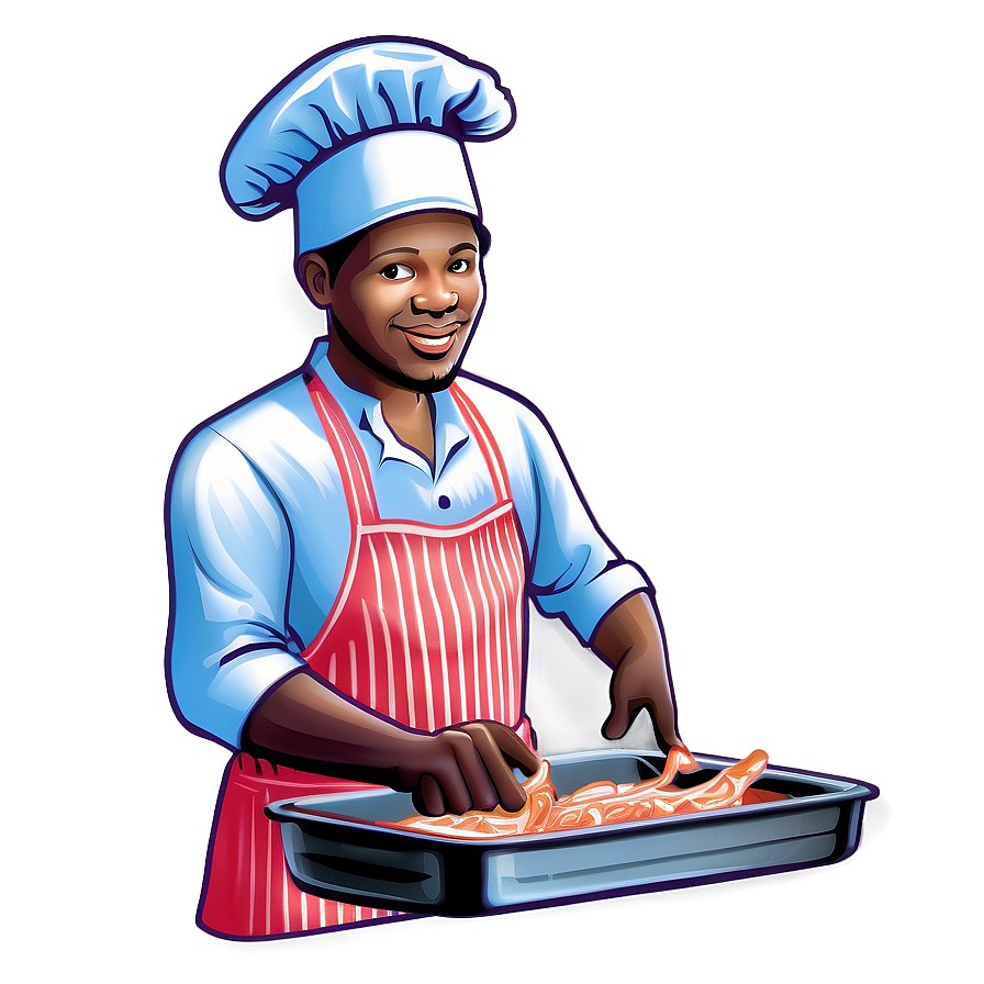 Baker Illustration Png Gxf60