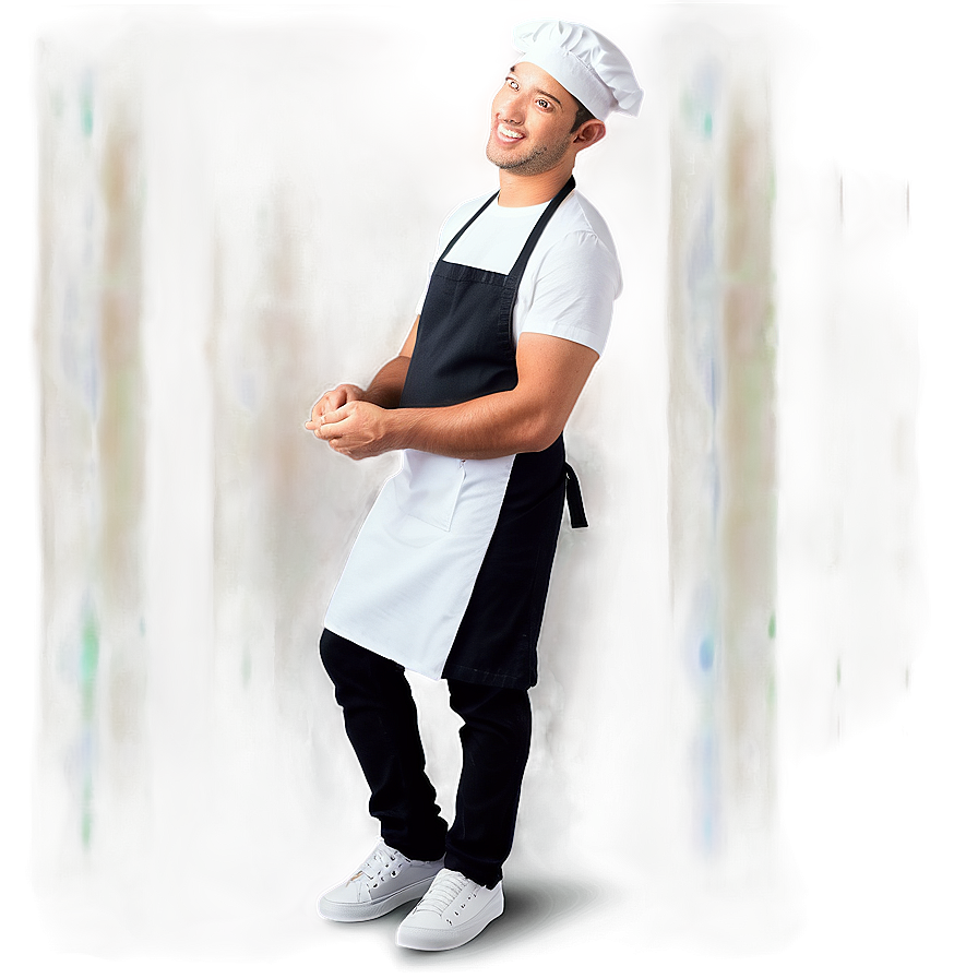 Baker In Apron And Hat Png Vbd