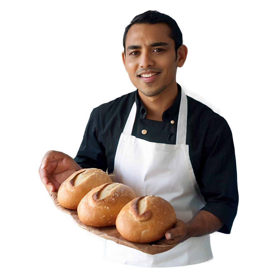 Baker In Bakery Png 27