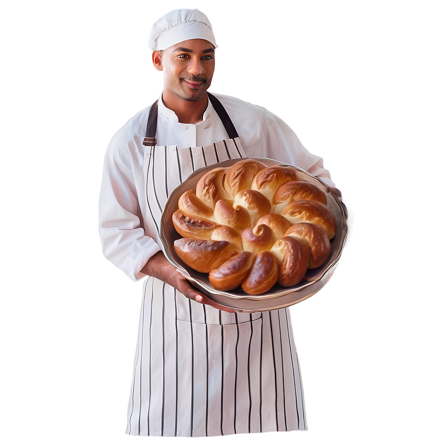 Baker In Bakery Png 6