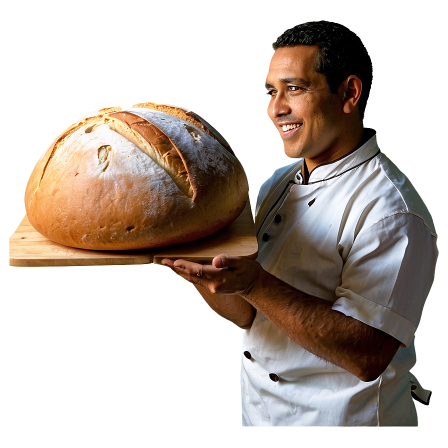 Baker Making Bread Png 06292024