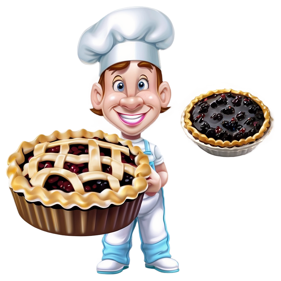 Baker With Pie Png Vkv