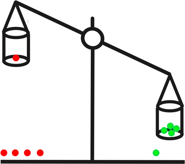 Balance Scale Concept Illustration