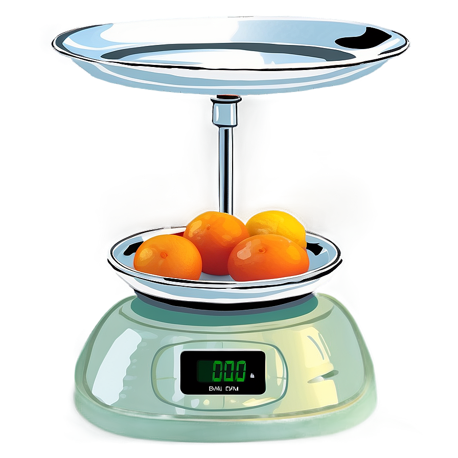 Balance Scale With Pan Png Bot