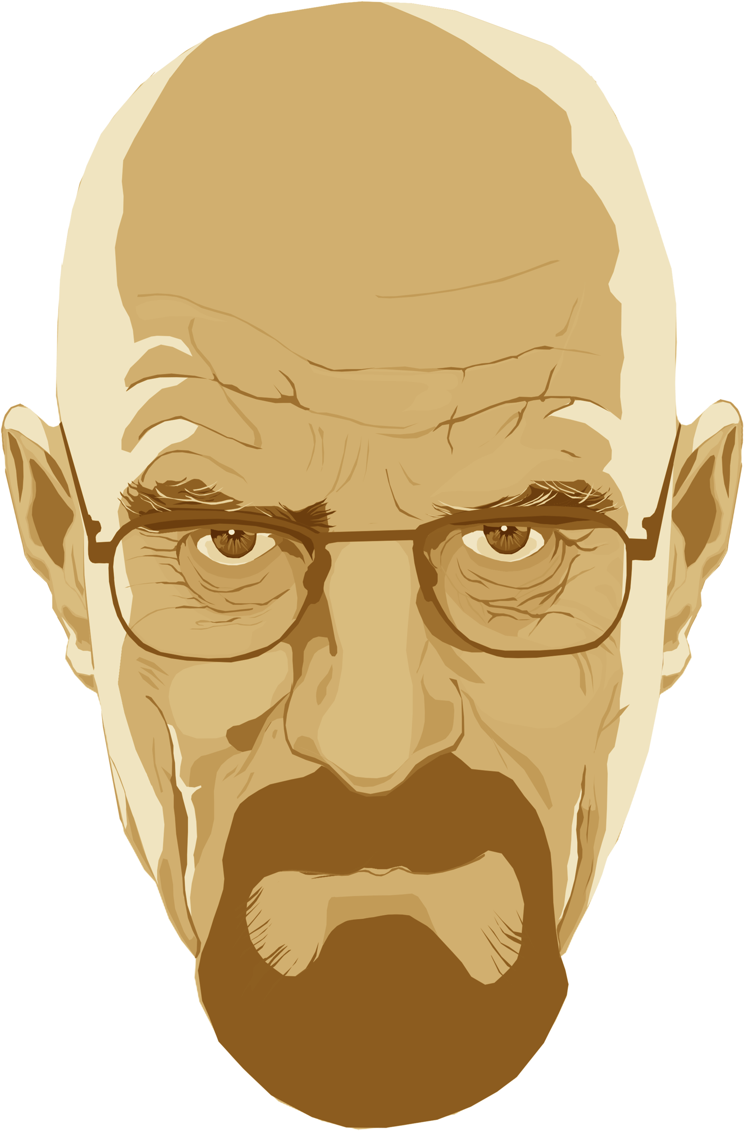 Bald_ Character_ Vector_ Portrait