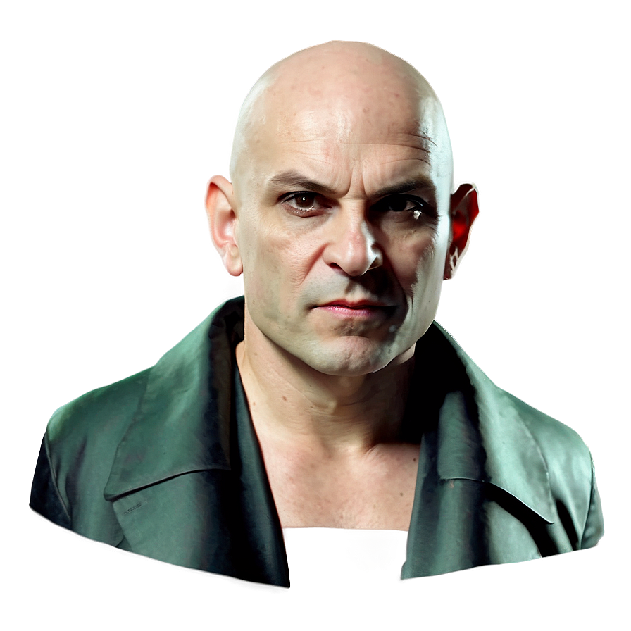 Bald Villain Character Png 06202024