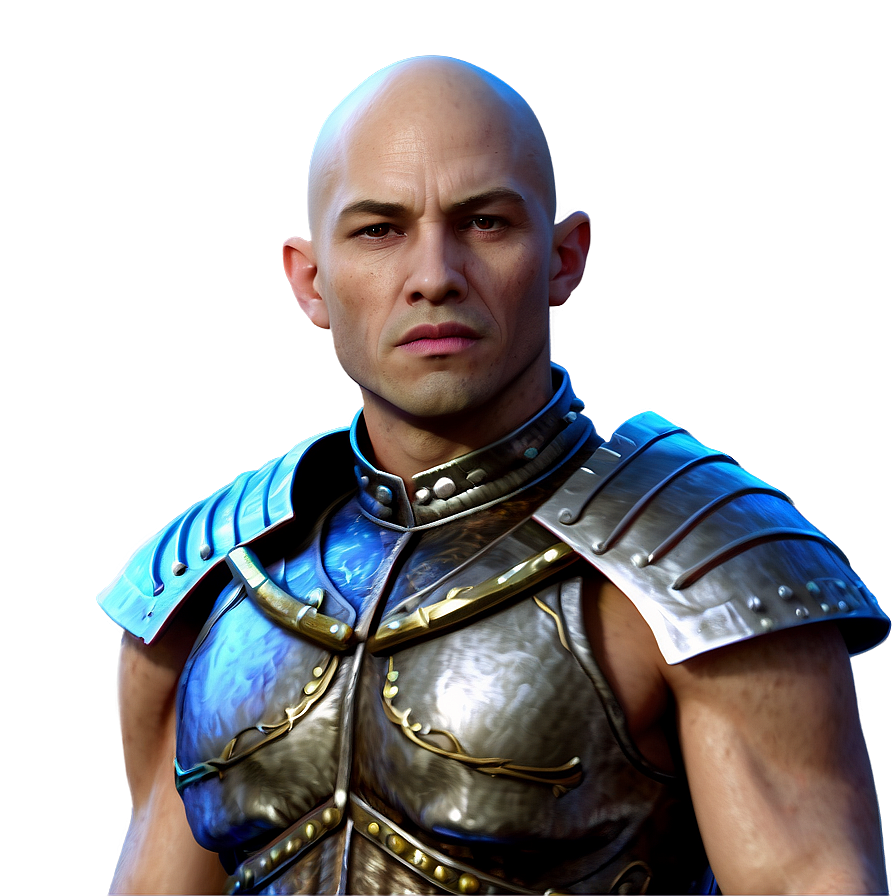 Bald Warrior Fantasy Png Vai