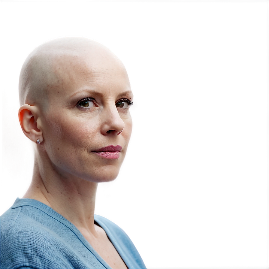 Bald Woman Profile Png 1