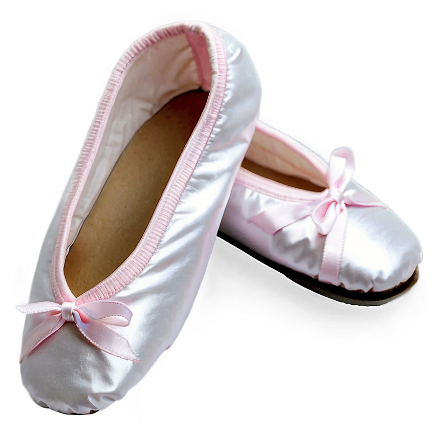 Ballet Slipper Shoes Png 06132024