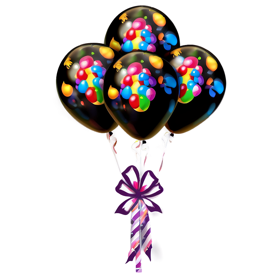 Balloon Bouquet Png 05042024