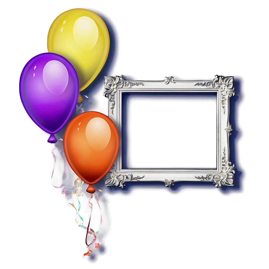 Balloon Frames Png Gpn