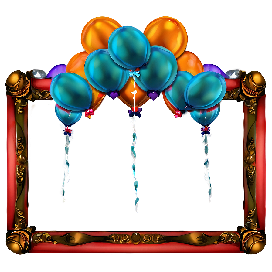 Balloon Frames Png Yka