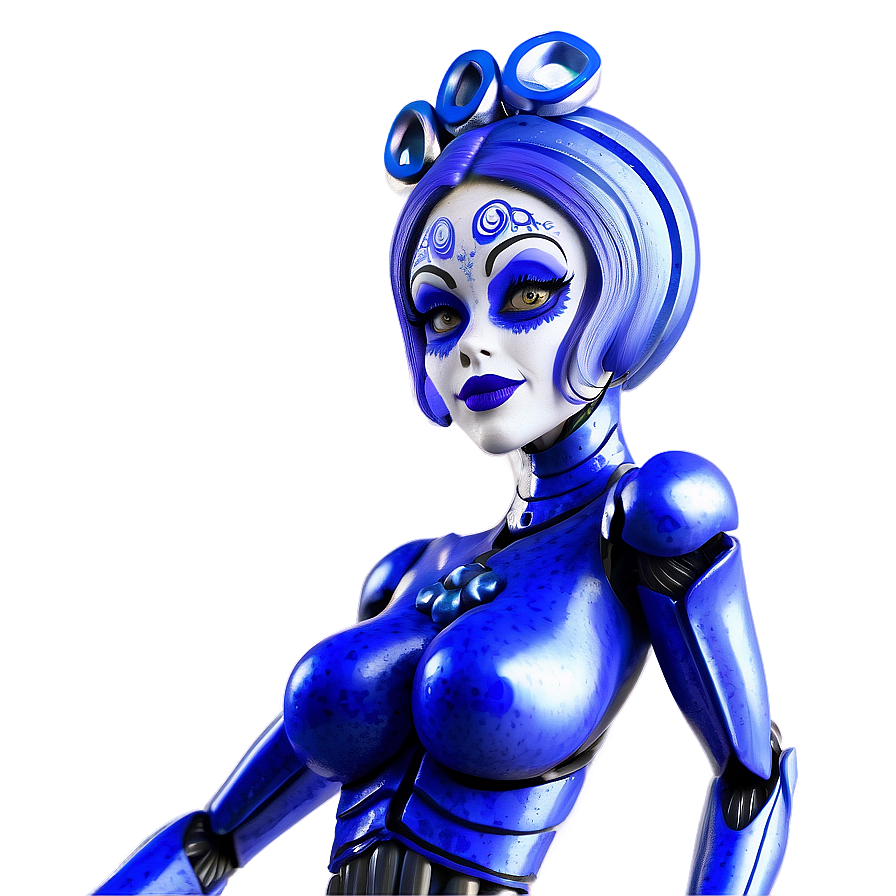 Ballora Detailed Drawing Png 47