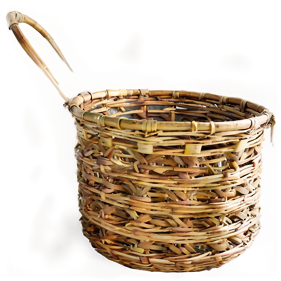 Bamboo Eco-friendly Laundry Basket Png 06132024