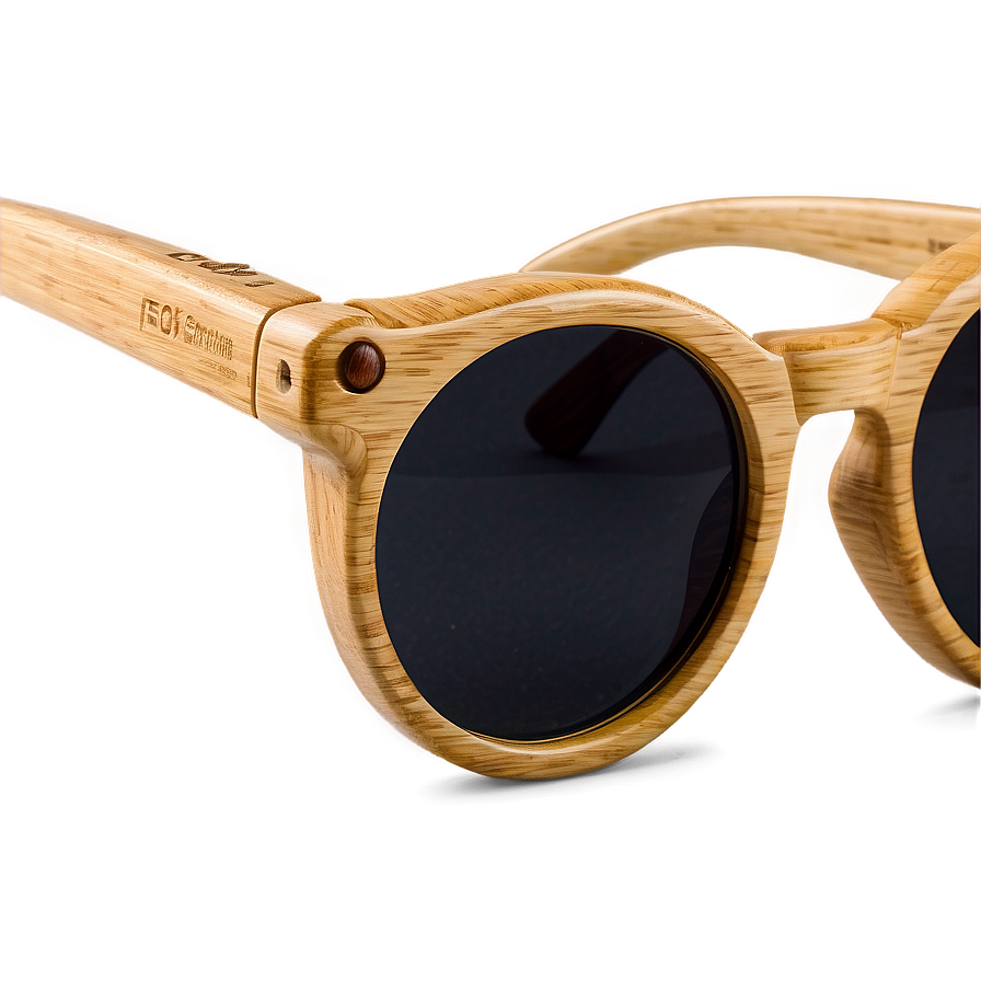 Bamboo Frame Sunglasses Eco Friendly Png Nuw