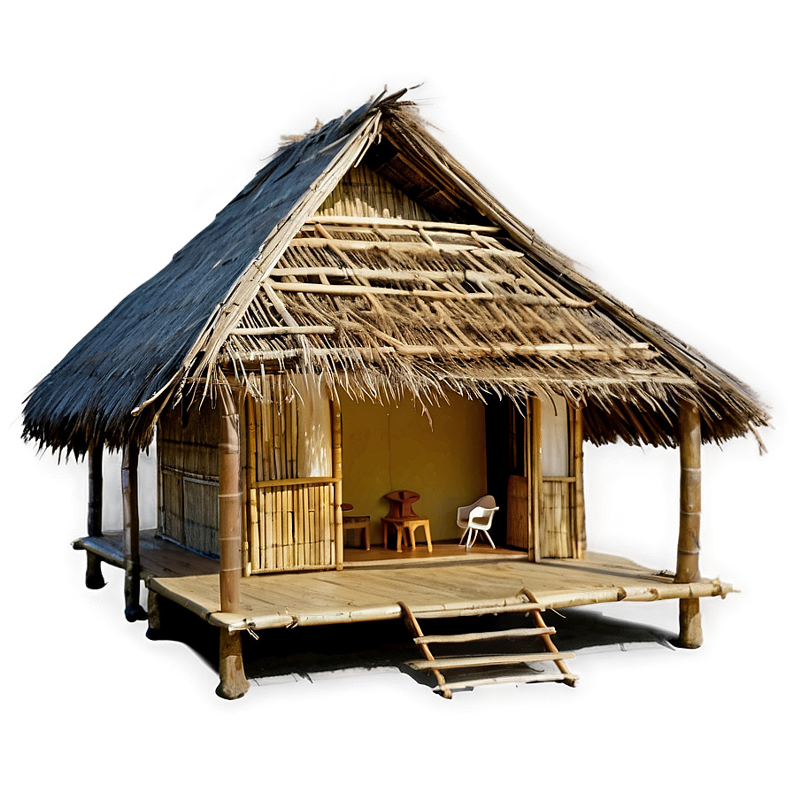 Bamboo Houses Png Vxm