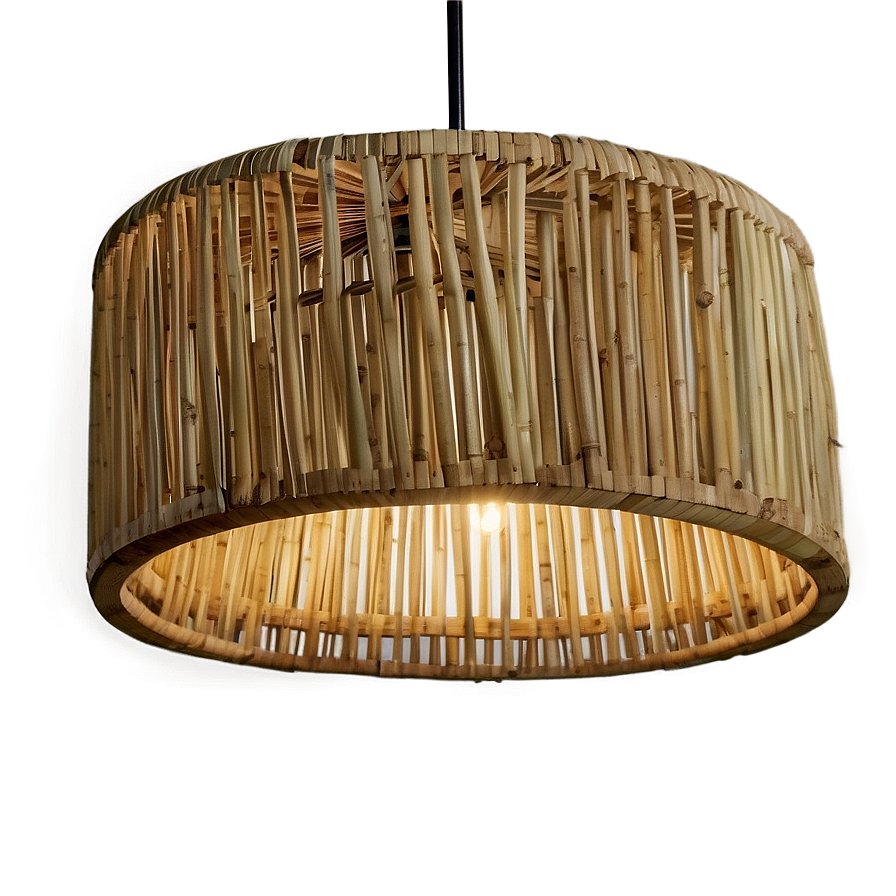 Bamboo Pendant Light Png 06262024