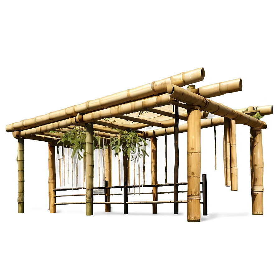 Bamboo Pergola Png Ygh77