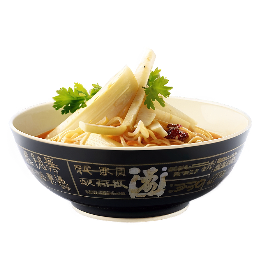 Bamboo Shoots Ramen Bowl Png 06212024