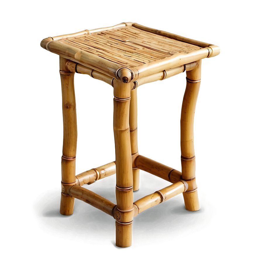 Bamboo Side Table Png Dta