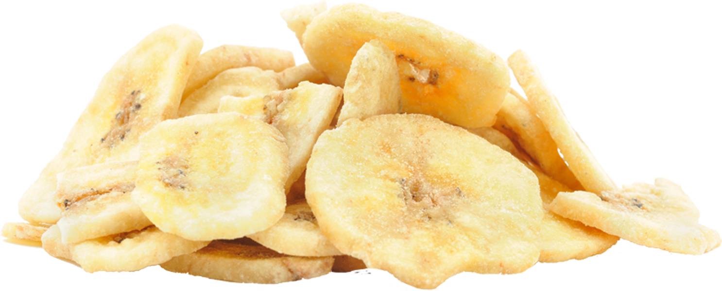 Banana Chips Pile Transparent Background