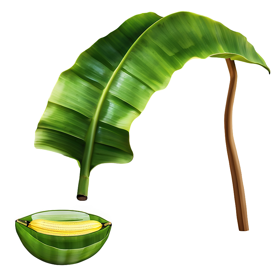 Banana Leaf Summer Png 06232024