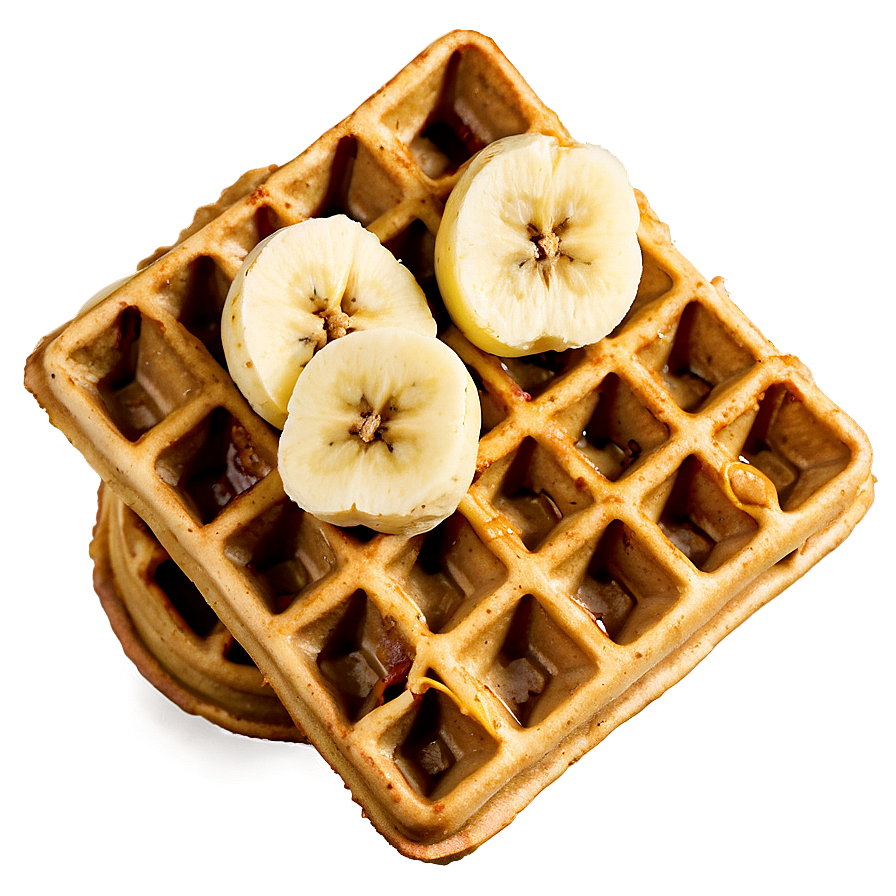 Banana Nut Waffle Png Cpk5