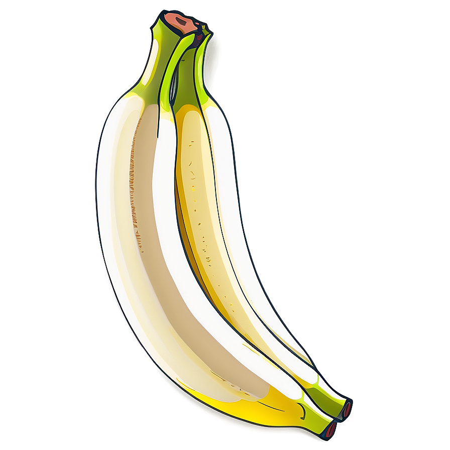 Banana Outline Drawing Png 32