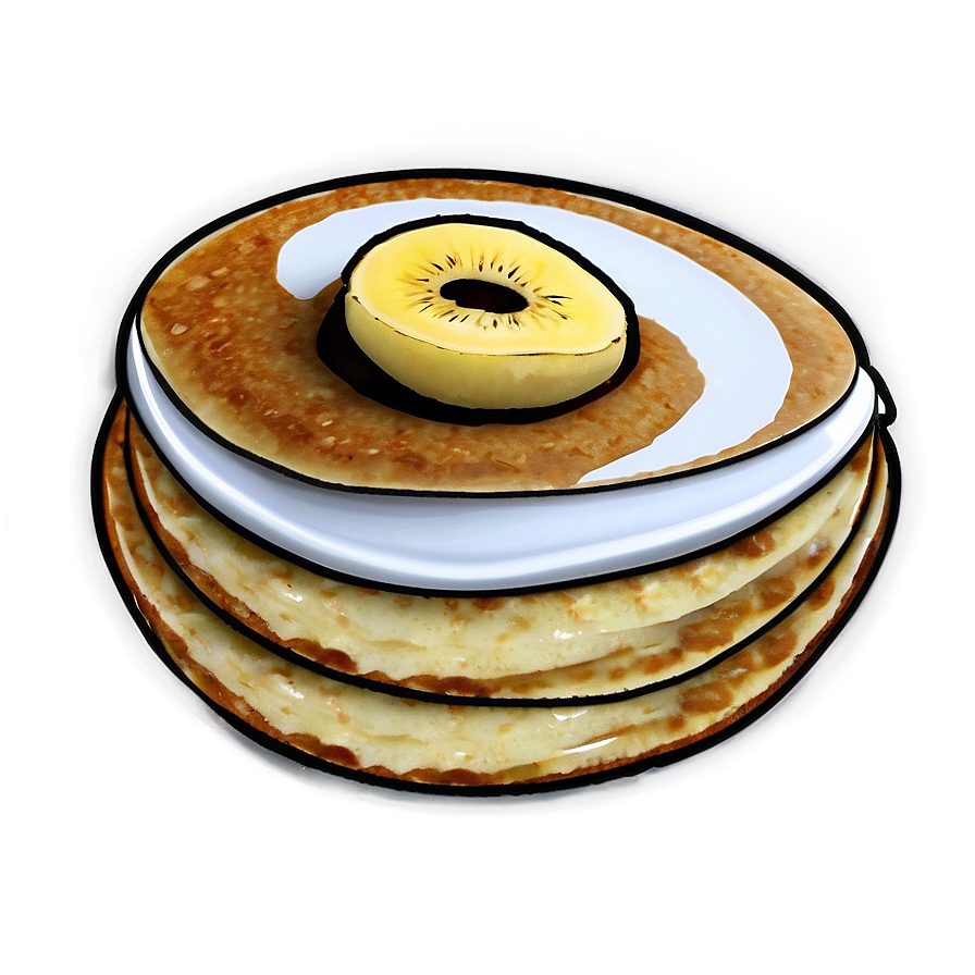 Banana Pancakes Png 05232024