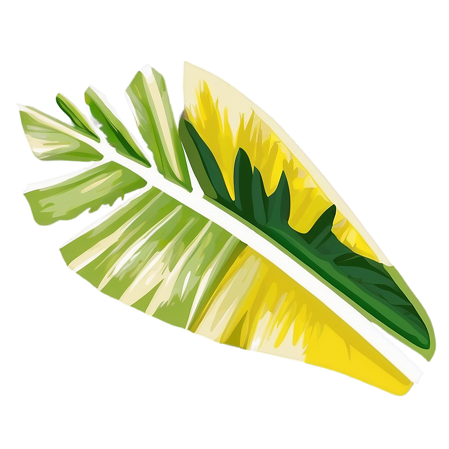 Banana Tropical Leaf Png Kli68