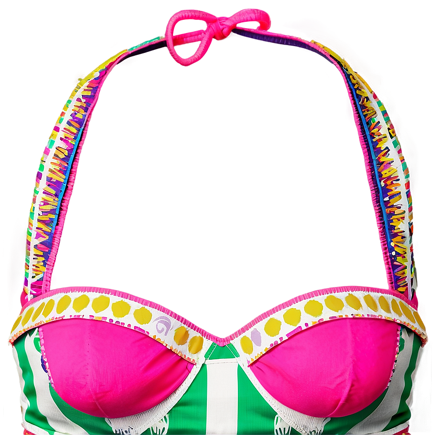 Bandeau Bikini Top Png Pig23