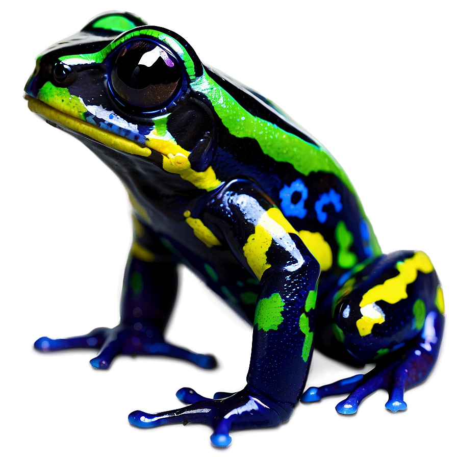 Banded Poison Dart Frog Png 06132024