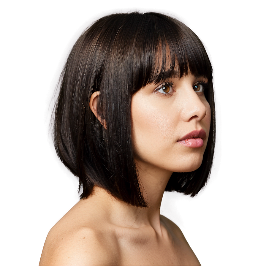 Bangs For Thin Hair Png Duq64