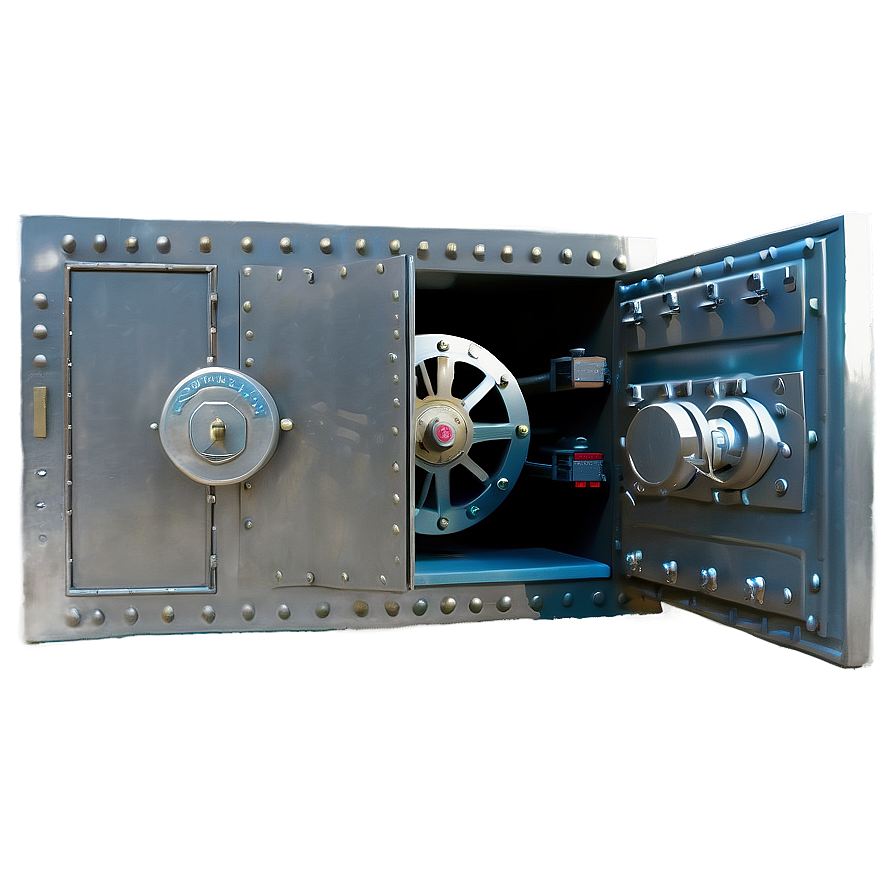 Bank Vault 3d Model Png Bsa