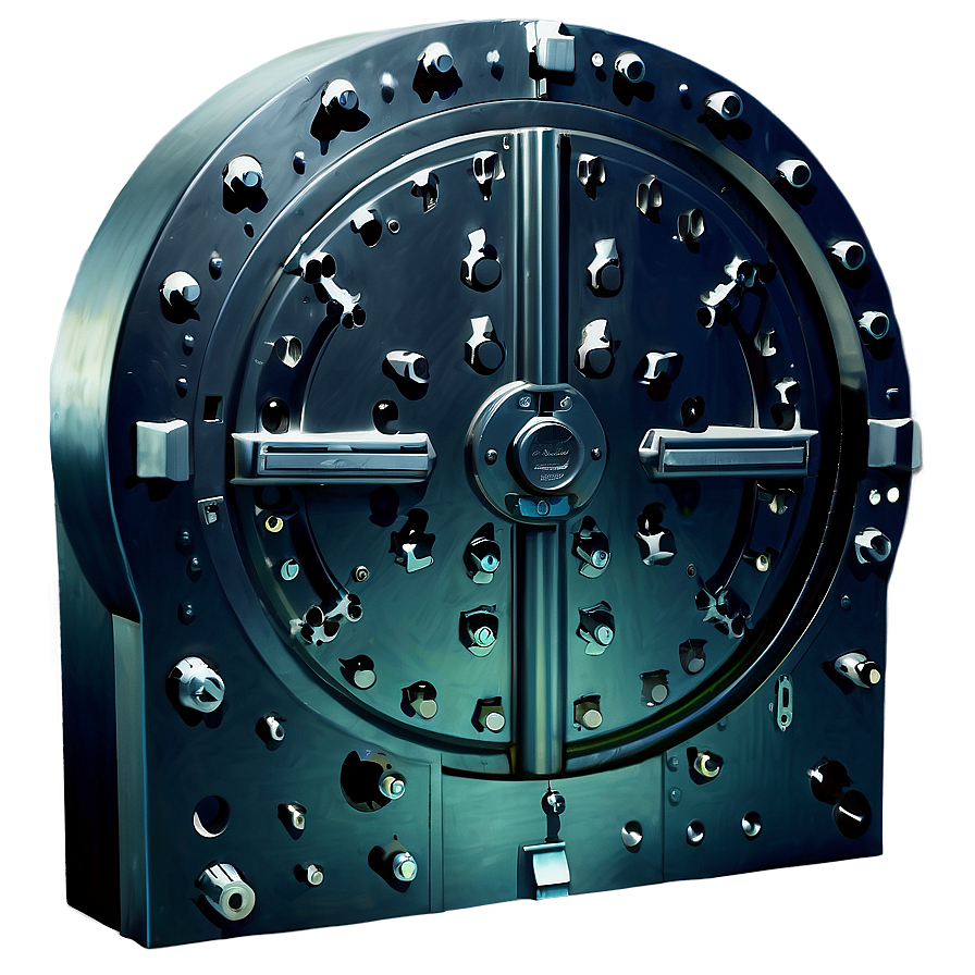 Bank Vault Door Closed Png 15