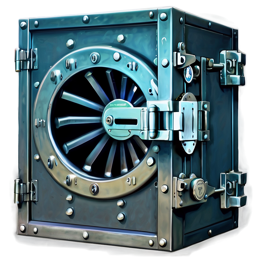 Bank Vault Door Closed Png 75