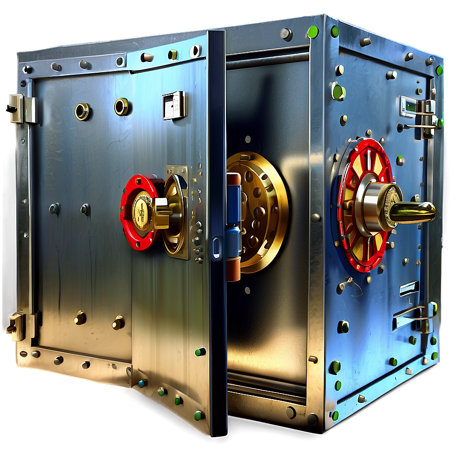 Bank Vault Drawing Png 06262024