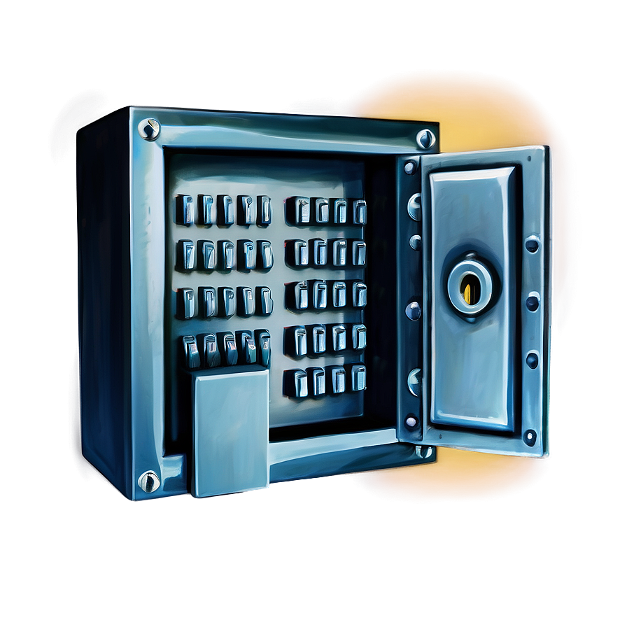 Bank Vault Keypad Png 2