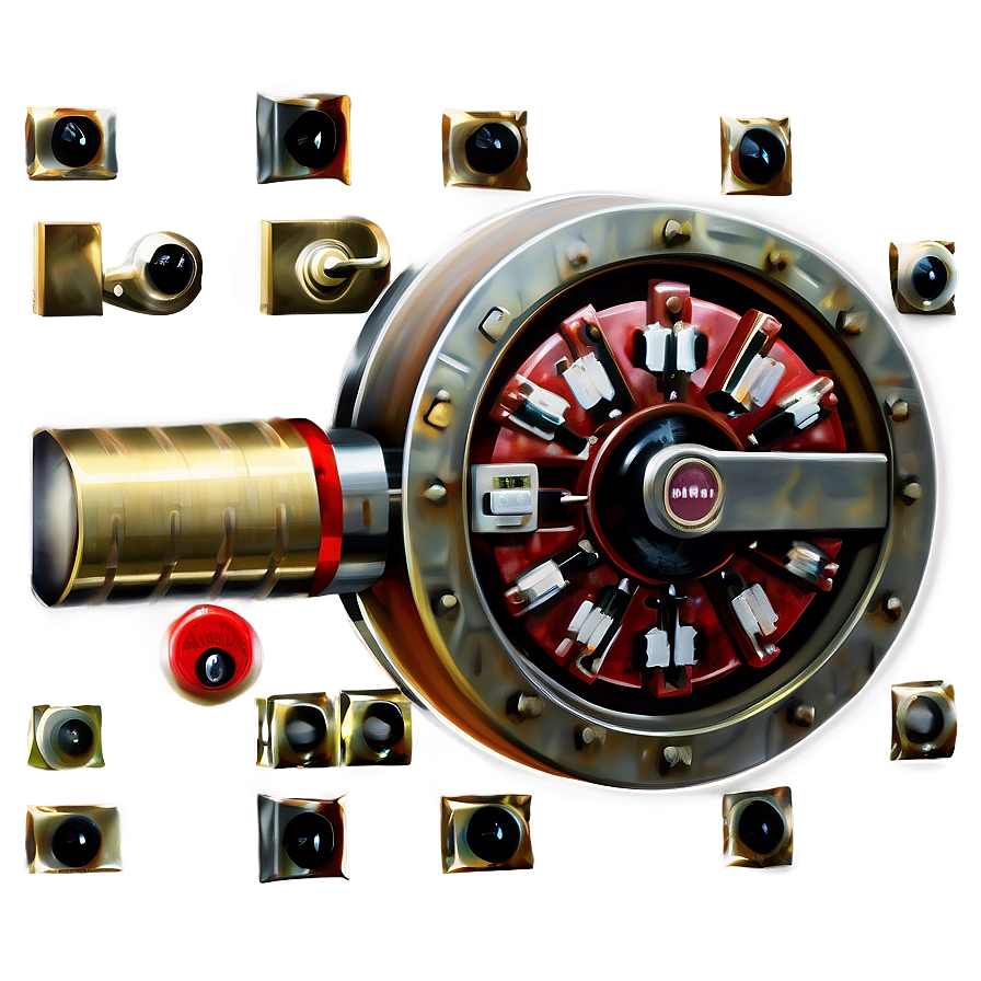 Bank Vault Lock Png 77