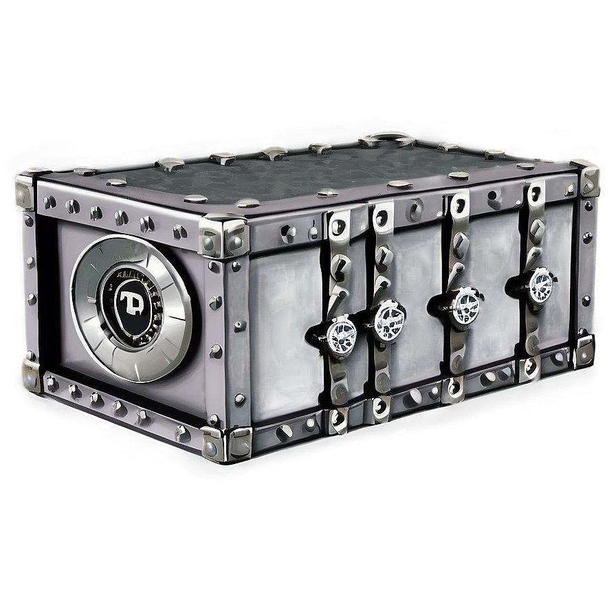 Bank Vault With Diamonds Png Fle