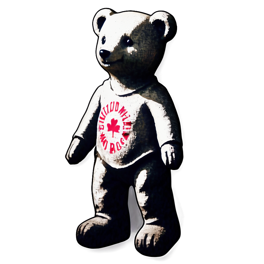 Banksy Mild Mild West Teddy Bear Png Eyu23