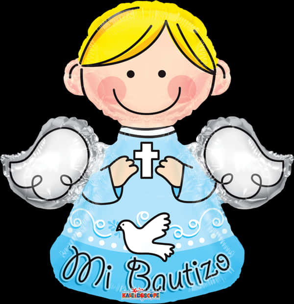 Baptism Celebration Cartoon Character