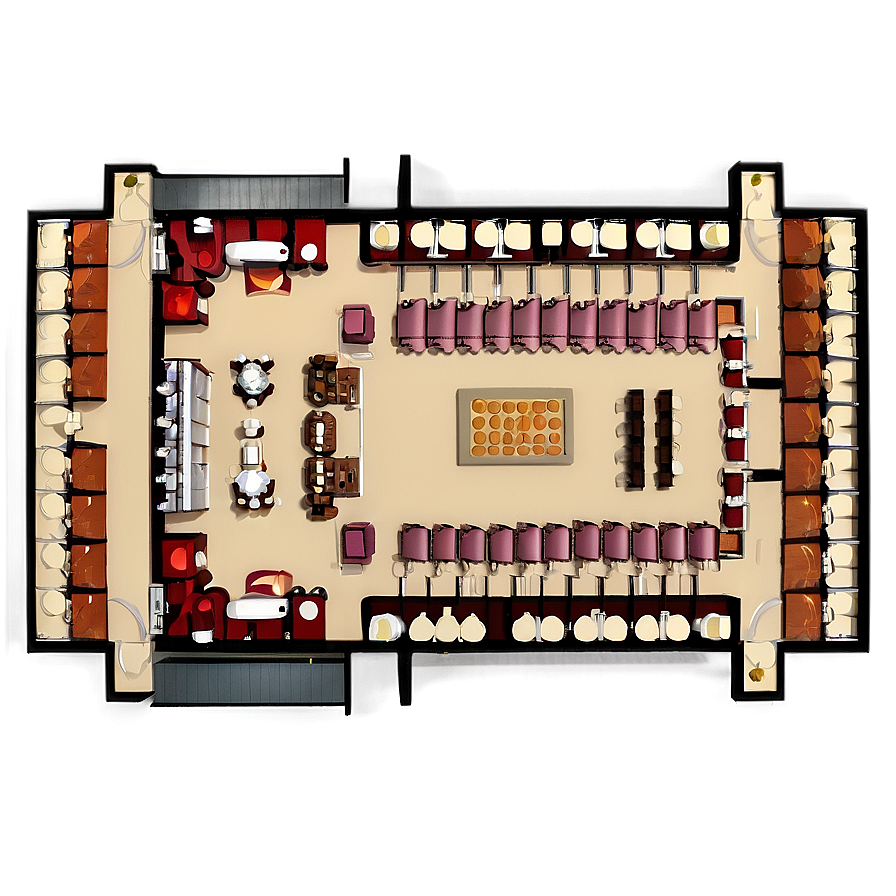 Bar Layout Floor Plan Png Pic