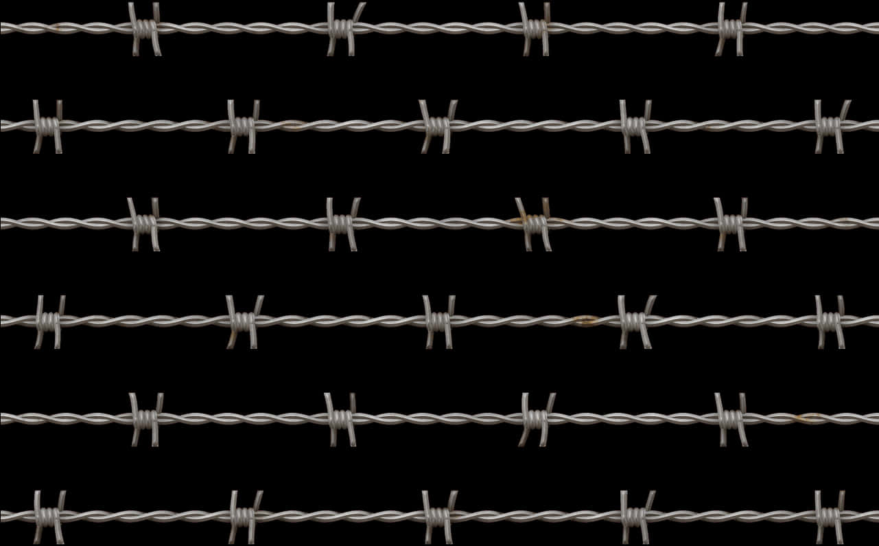 Barbed Wire Pattern Background